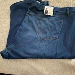 Terra & Sky Women's Relaxed Denim Pants